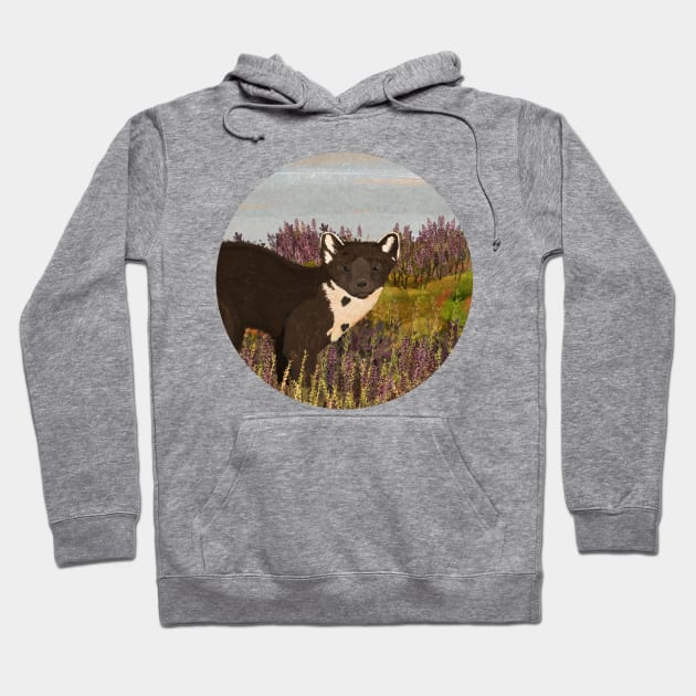 Pine Marten Hoodie by KatherineBlowerDesigns